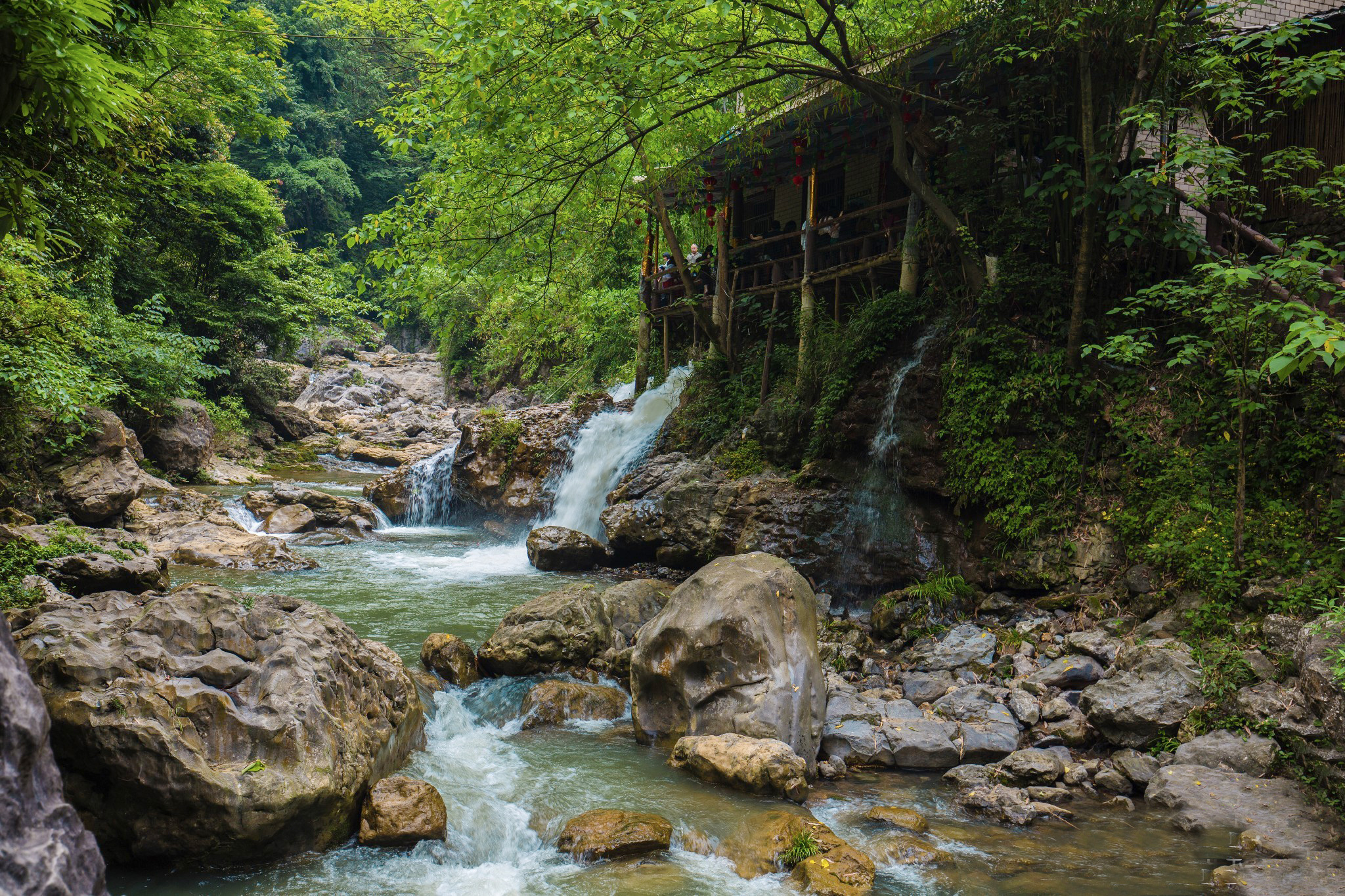 邻水县天意谷图片