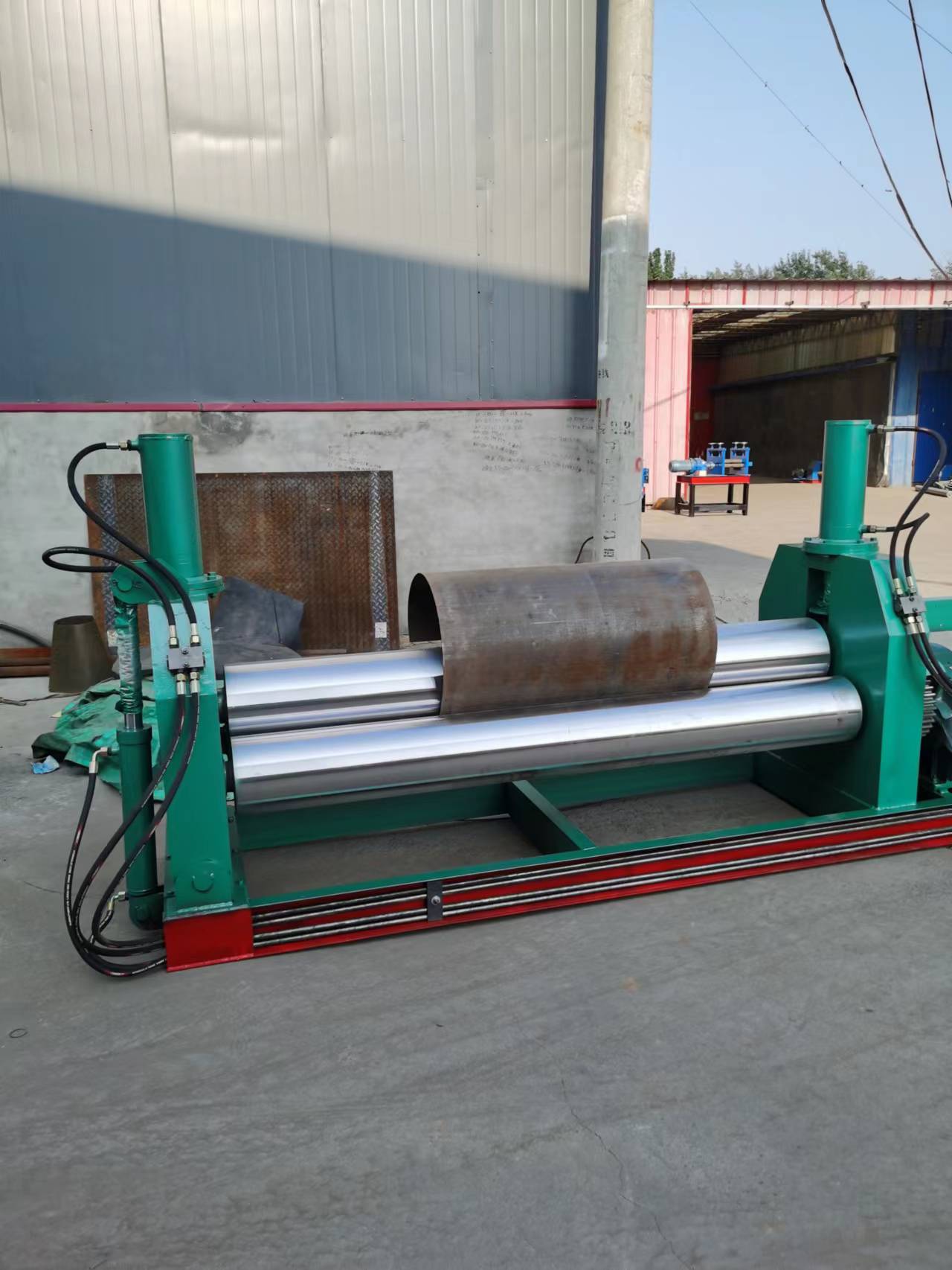 液压卷板机中液压站的物理原理