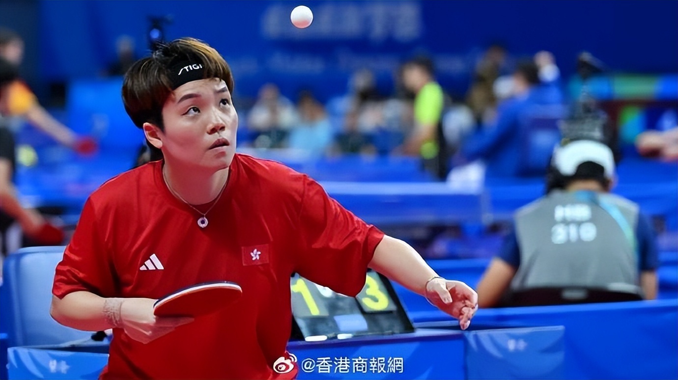香港队大运会乒乓女单杜凯琹因伤退赛
