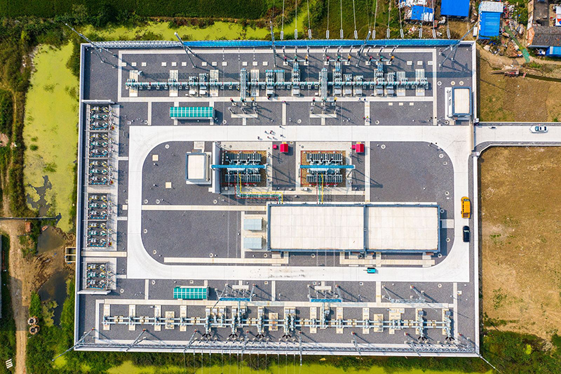 阜阳"十四五"首个220千伏变电站竣工投产