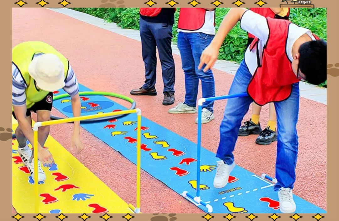 简单易上手的手脚并用游戏,趣味团建必备