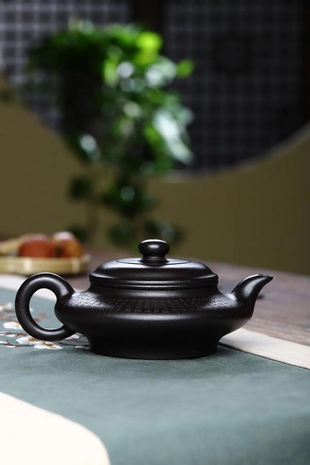 上新水扁宜兴原矿石黄泥紫砂茶壶