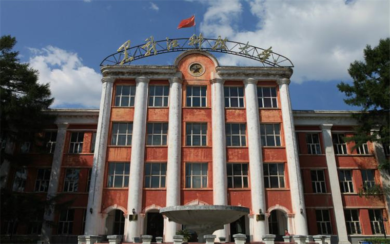 黑龙江科技大学大门图片