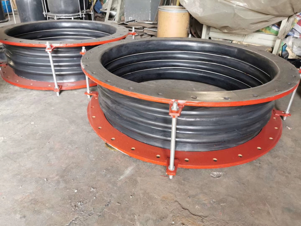 风管橡胶补偿器的使用和安装