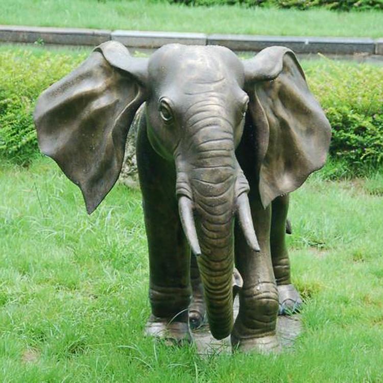 大象动物铜雕,大象雕塑