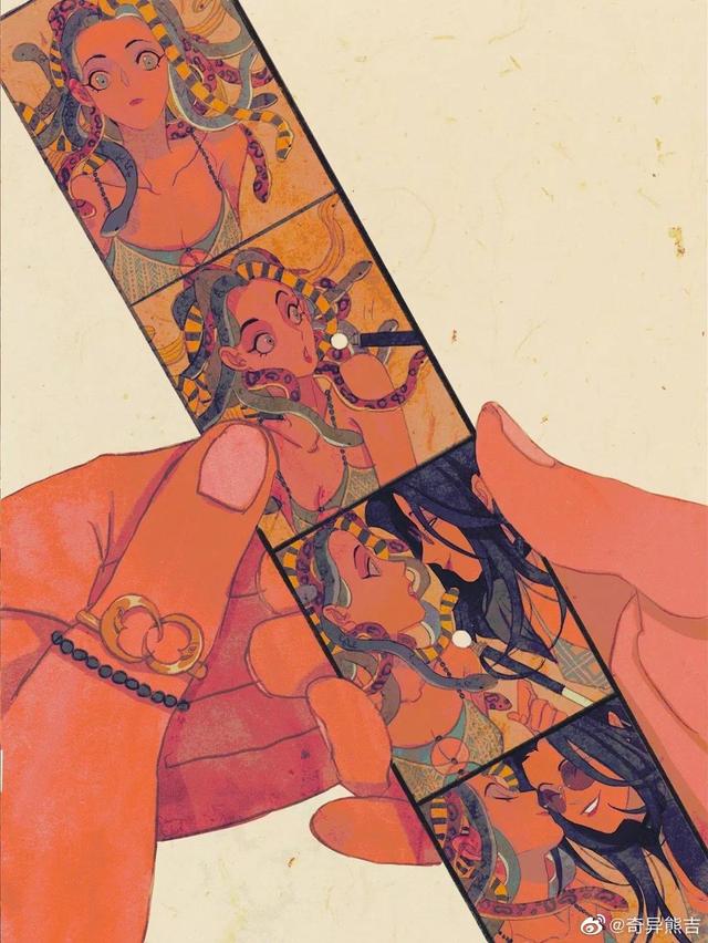 画师奇异熊吉 的插画作品