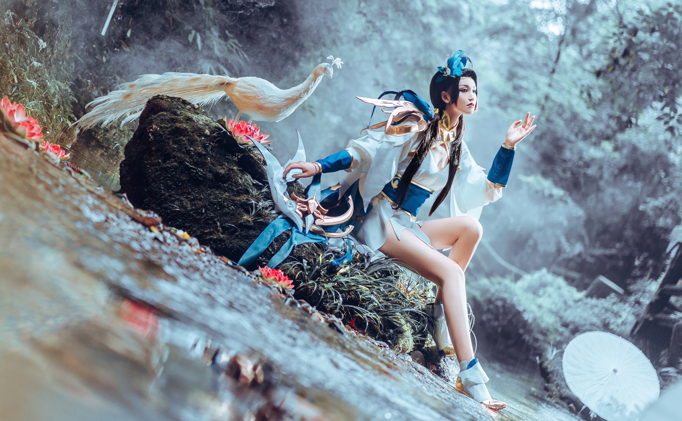 二次元cos - 王者荣耀·虞姬云霓雀翎@戚顾儿