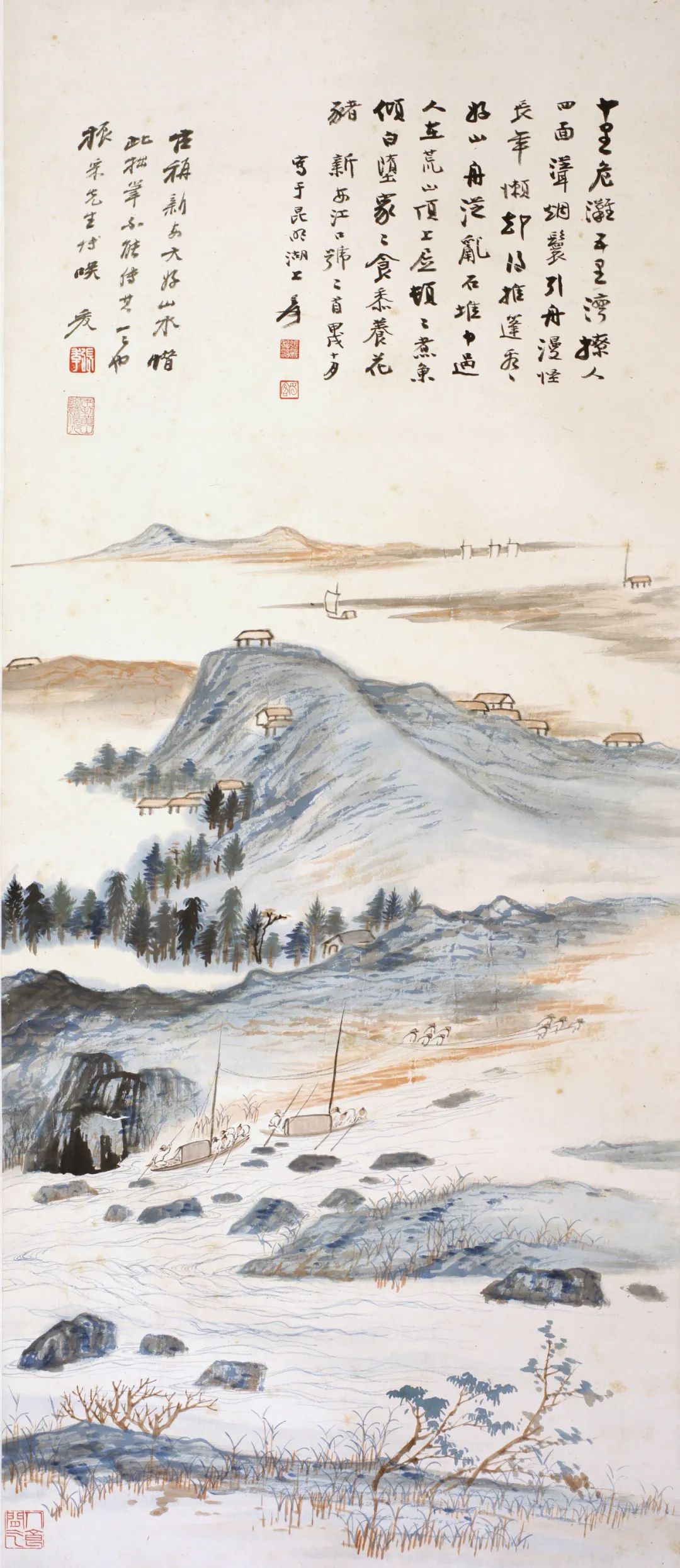 走近"南张北溥"书画展,领略近代画坛双星的风流清逸