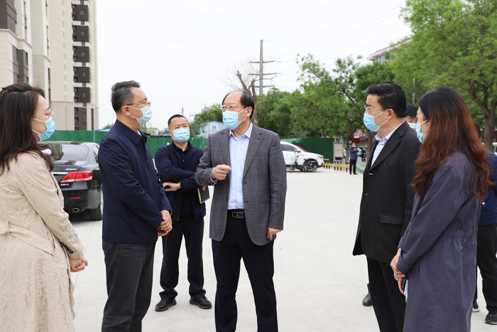刘大坤到长清区督导疫情防控工作