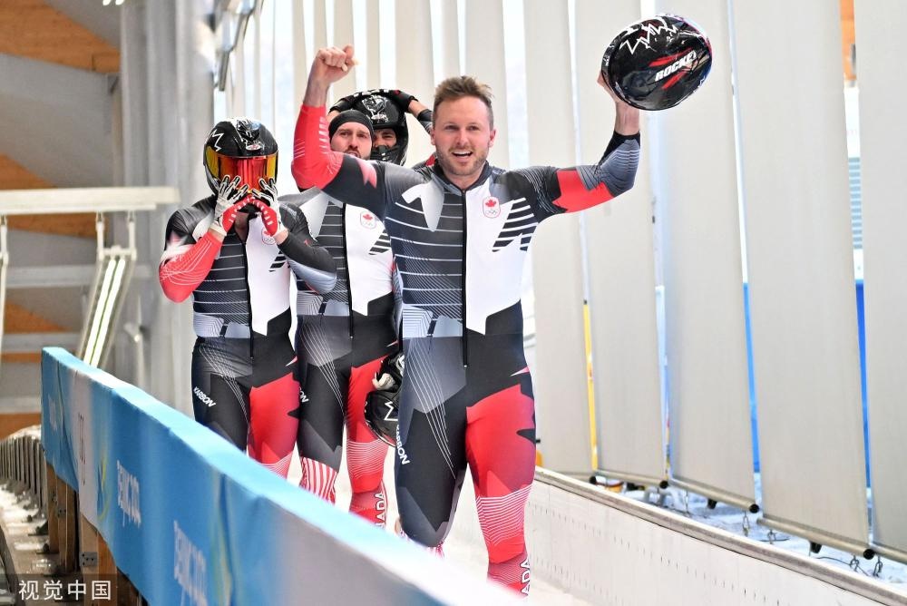 「图」四人雪车-德国弗朗西斯科·弗里德里希队得冠