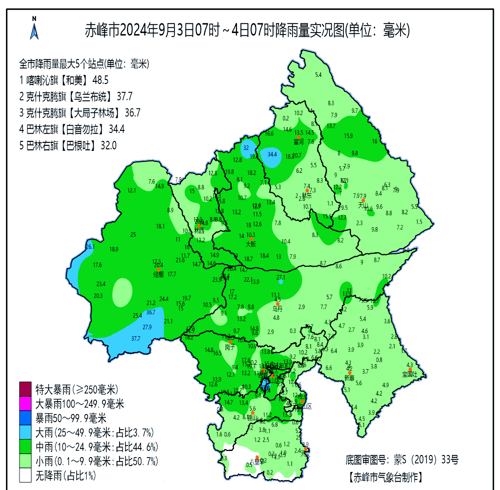 赤峰市天气预报七天预报