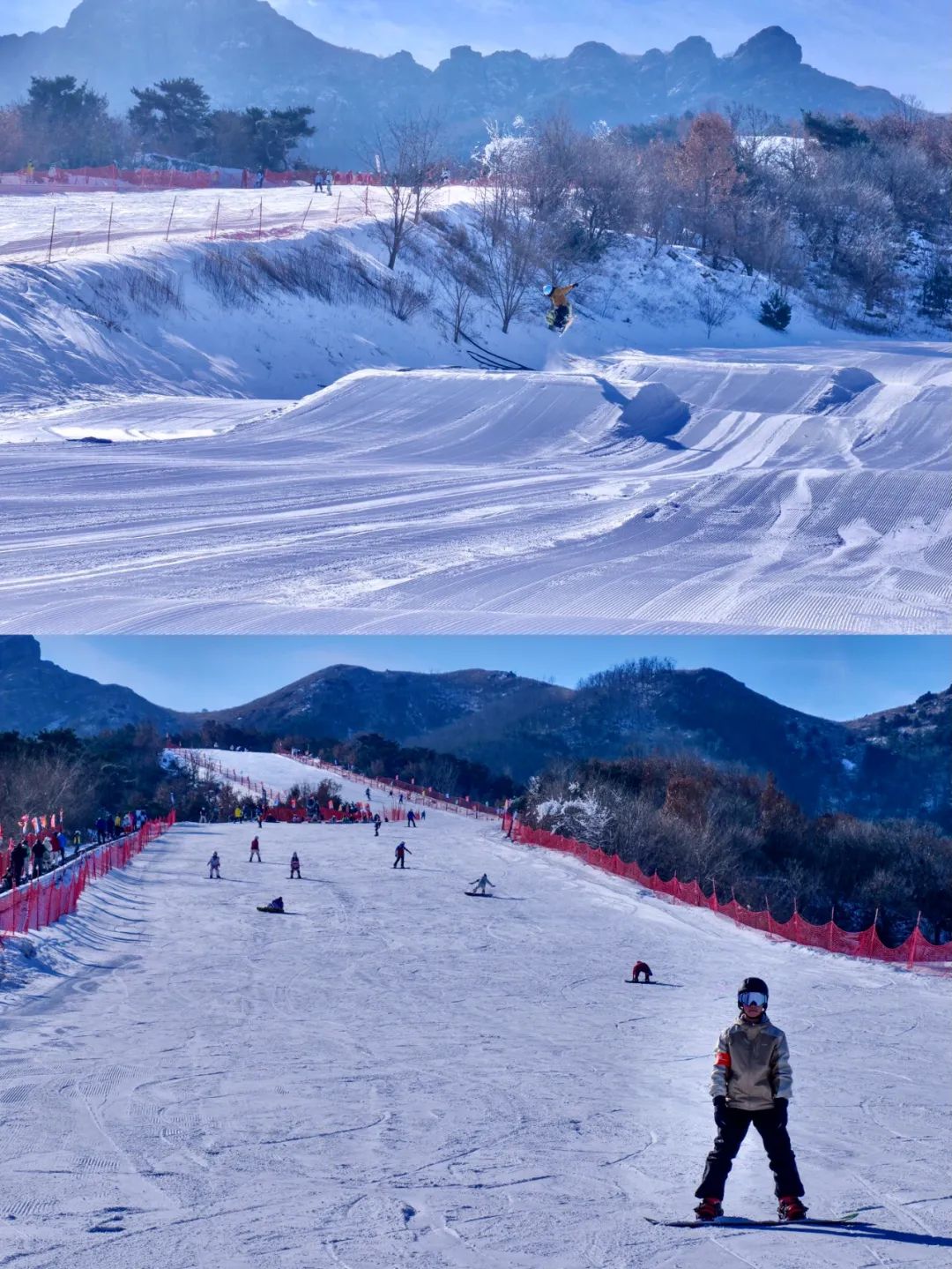 玉泉山滑雪场太原图片