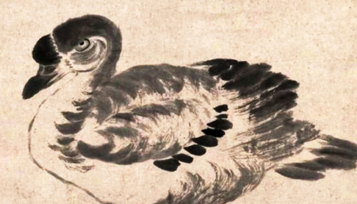 朱耷作品为什么翻白眼