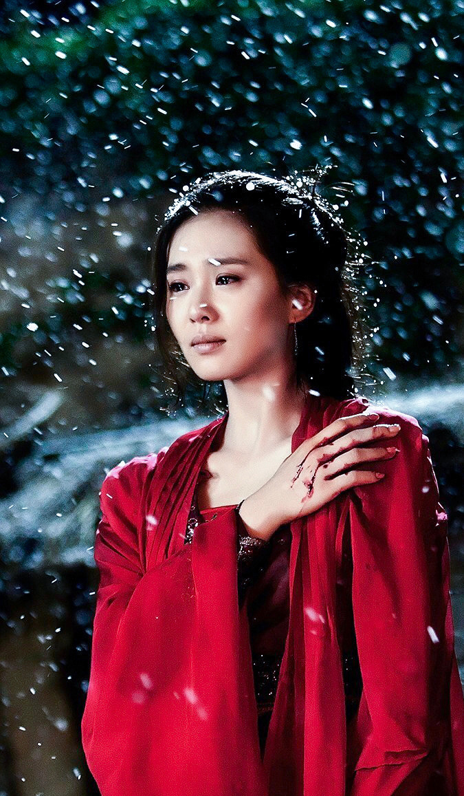 刘诗诗真的可以称得上是和雪景最配的演员,没有之一!