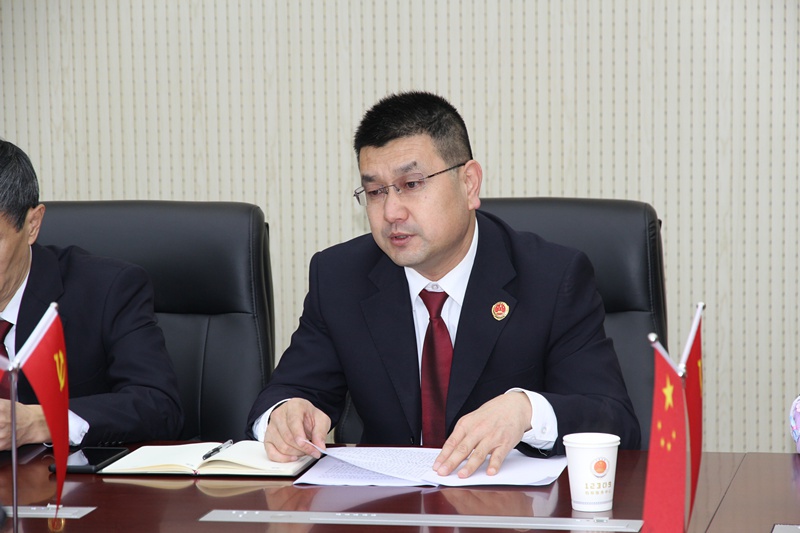 市院党组成员,副检察长王宇鹏一行莅临 我院调研指导工作