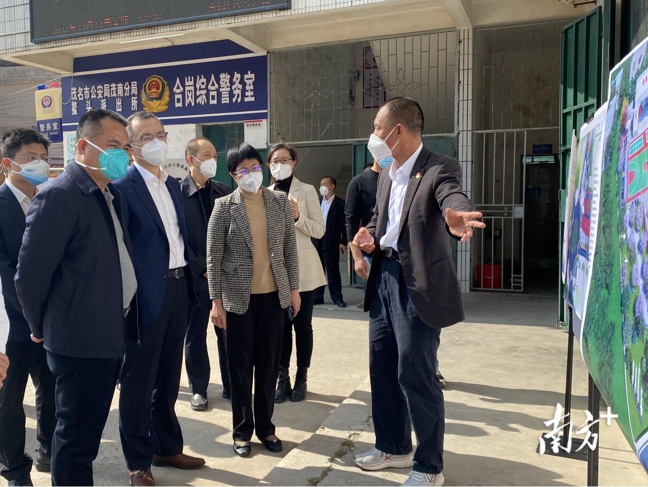 省委军民融合办副主任张晓牧一行赴茂名市茂南区鳌头镇调研乡村振兴