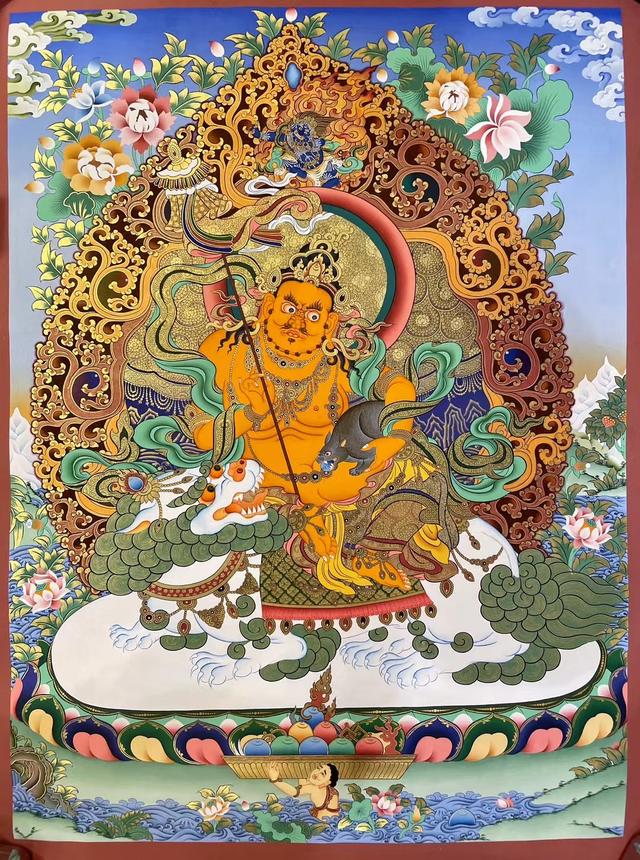 黄财神有个"双胞胎",很多人都请错了,认识一下"财宝天王"