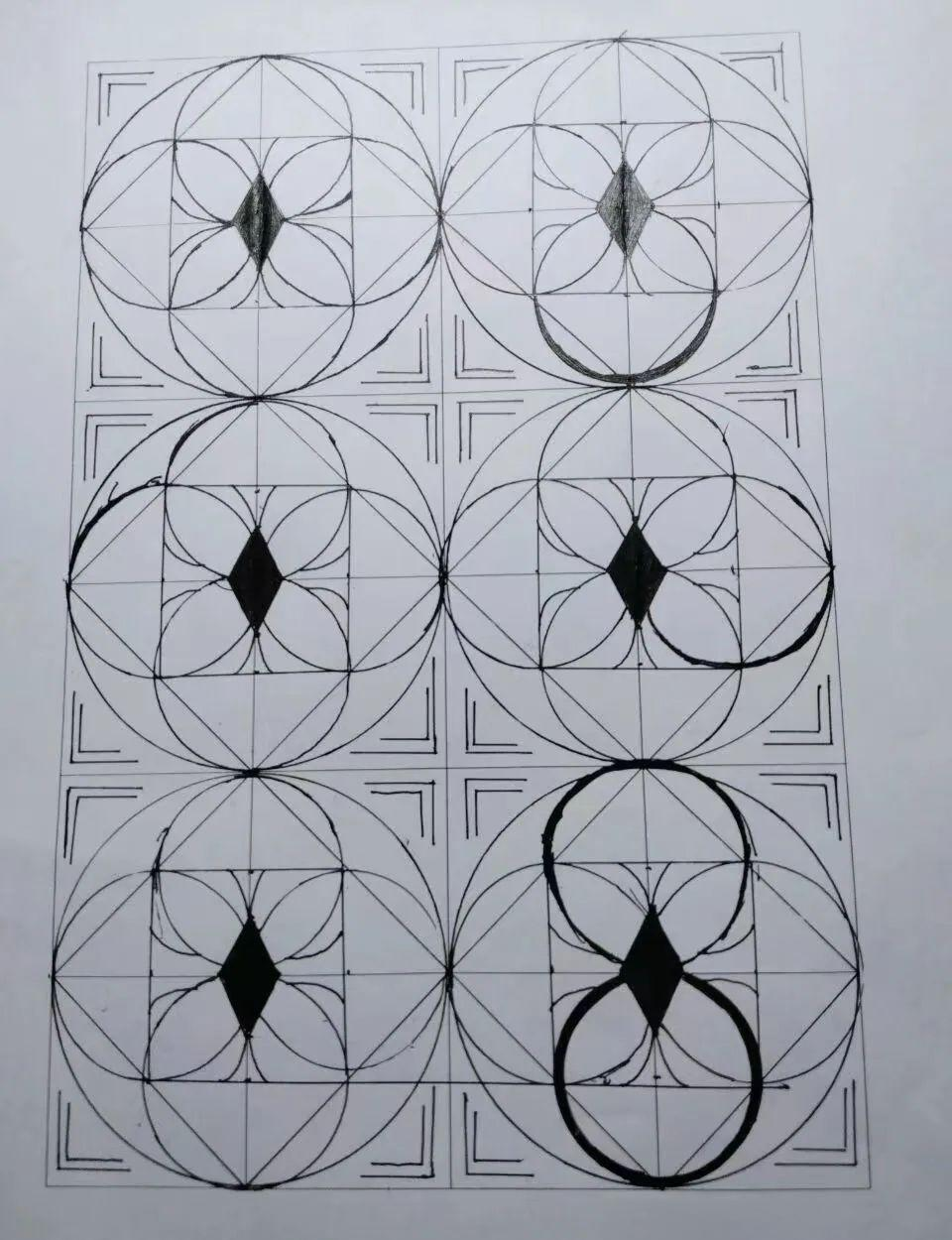 平面图形镶嵌设计的多彩作品欣赏