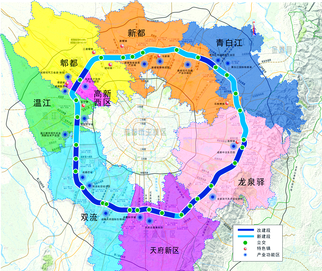 成都五环路新都段建设方案揭晓,项目推进加速中