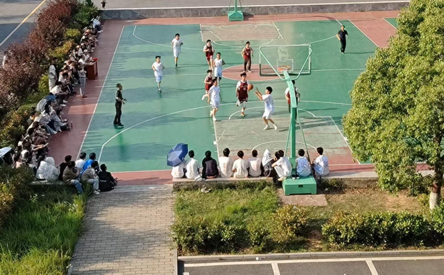 青春热血燃赛场,团结协作展风采