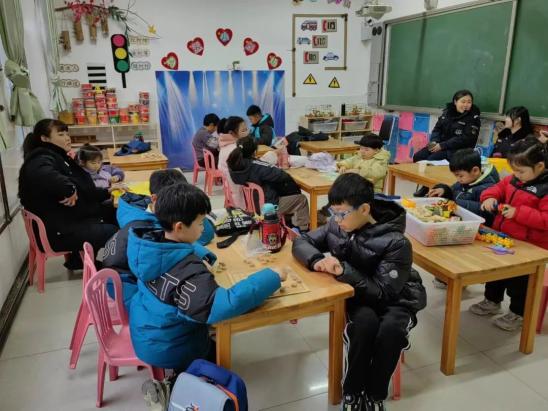 【暖警心 强后盾】行唐县公安局寒假惠警托管班正式开班啦!