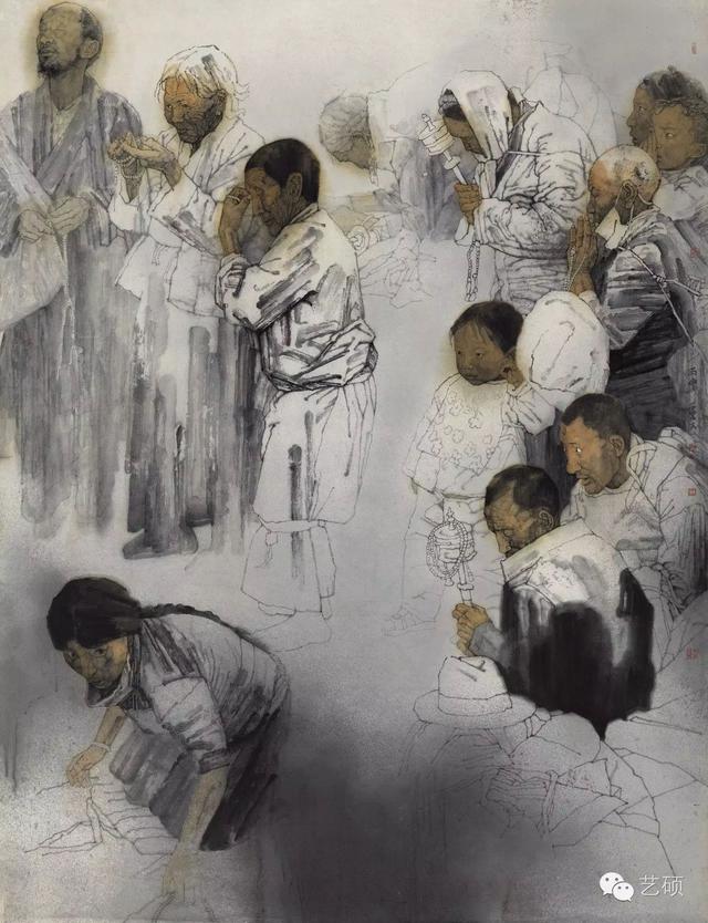 卢冰美术作品欣赏—"迎新春 庆冬奥"金融美术家专辑