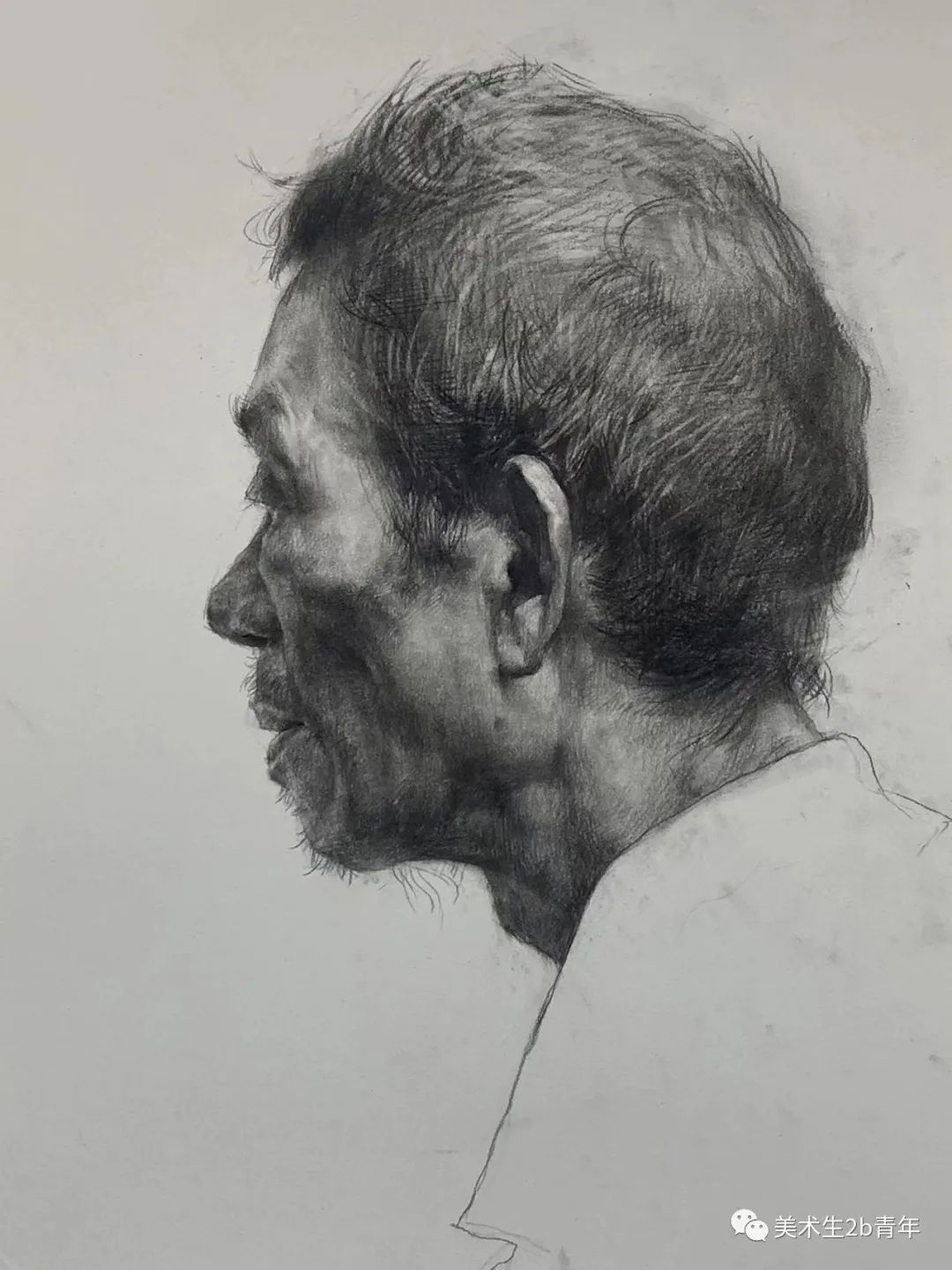 联考必备全侧面素描头像,高度与实用并存!