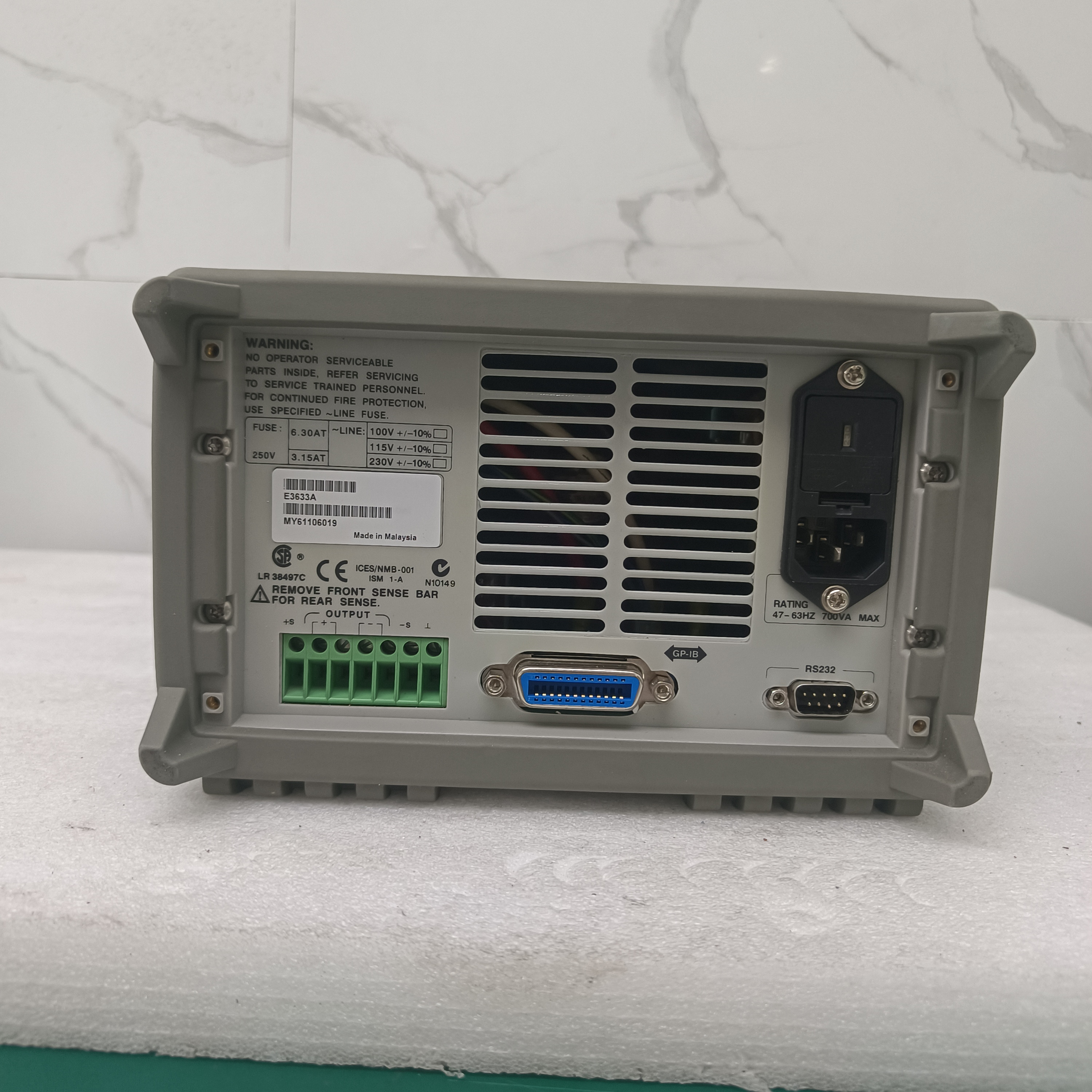 安捷伦e3633a直流电源200w电源10a