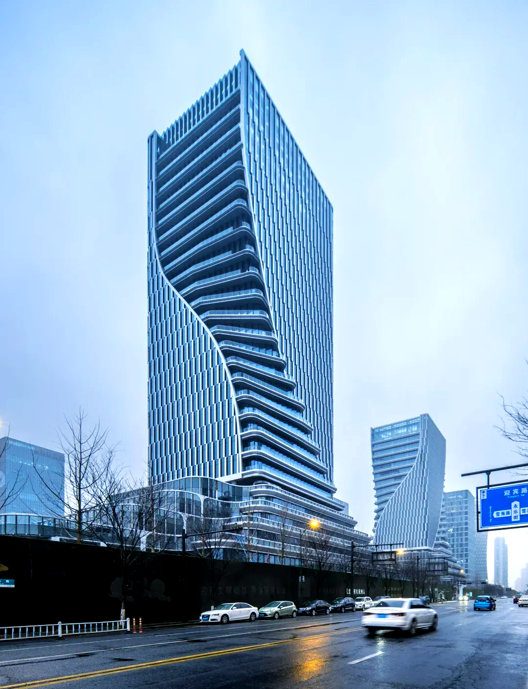 杭州临平金融科技大厦项目竣工,打造新地标建筑