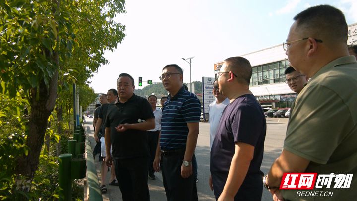 「走基层 找问题 想办法 促发展」桑植县:陈星调研重点项目推进情况