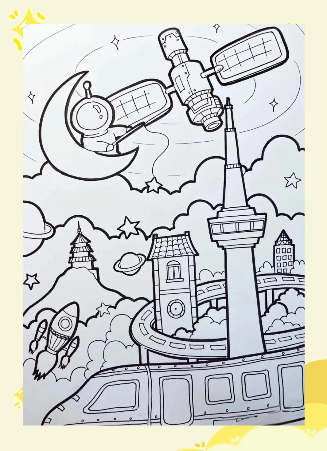 科技主题画展现未来城市:创意,绿色,智能的梦想之城