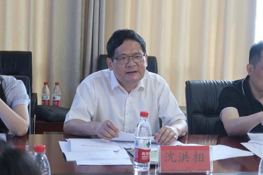 区人大常委会副主任沈洪相一行调研我区全国科普示范区创建工作