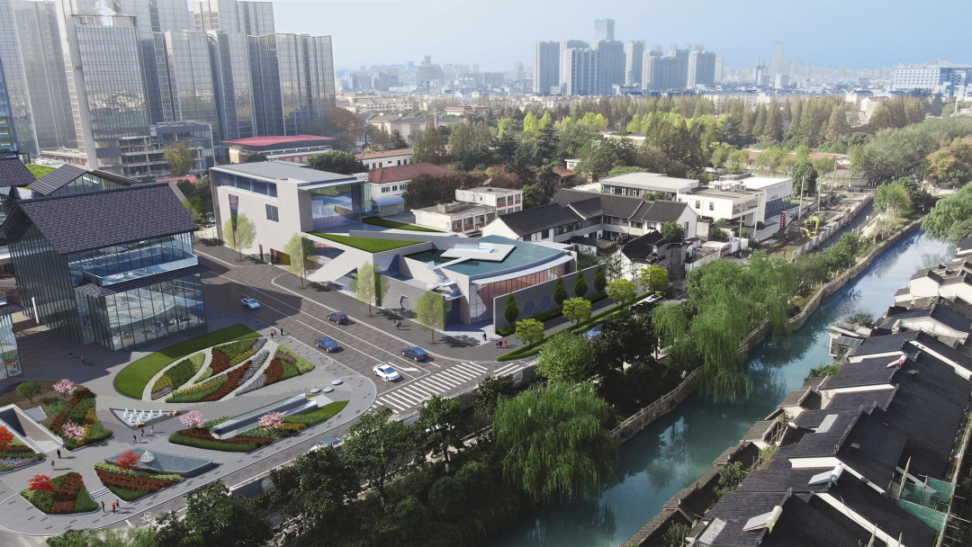 安藤忠雄苏州首作:华贸中心(艺术馆)明年落成