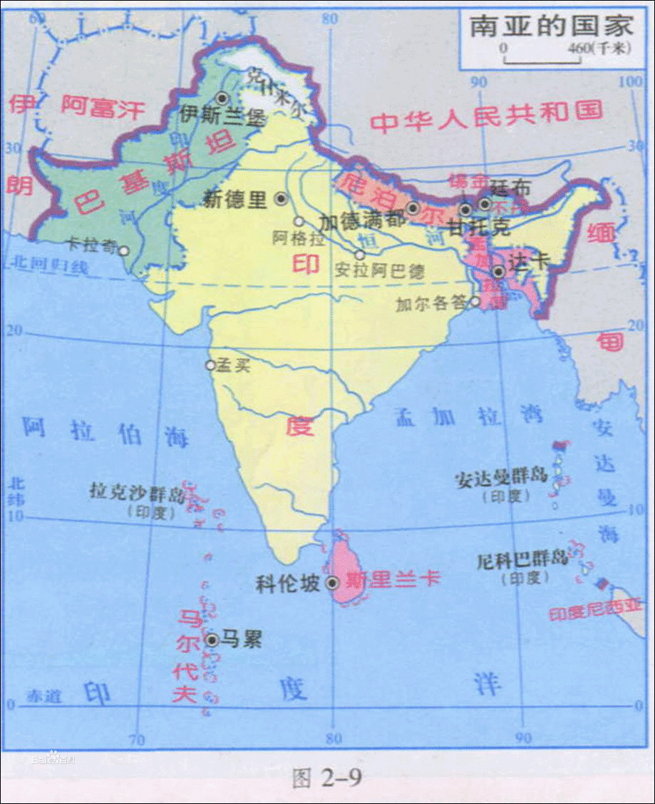 巴基斯坦地理位置图片