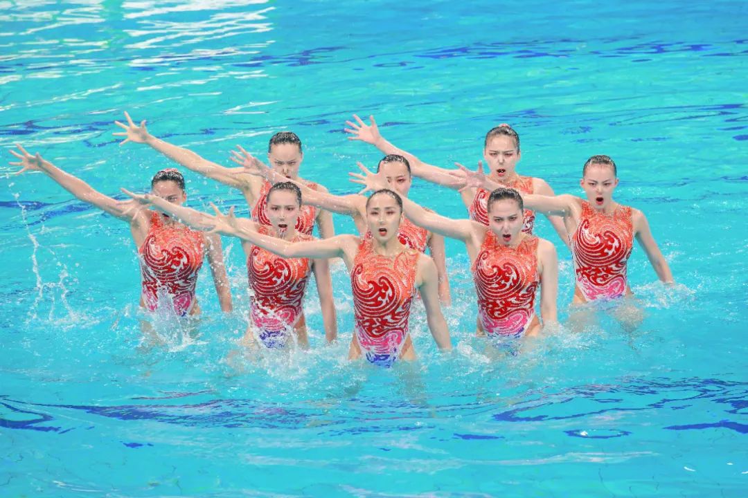 奥运之子 闪耀全运 花游金花冯雨为北京再添一金