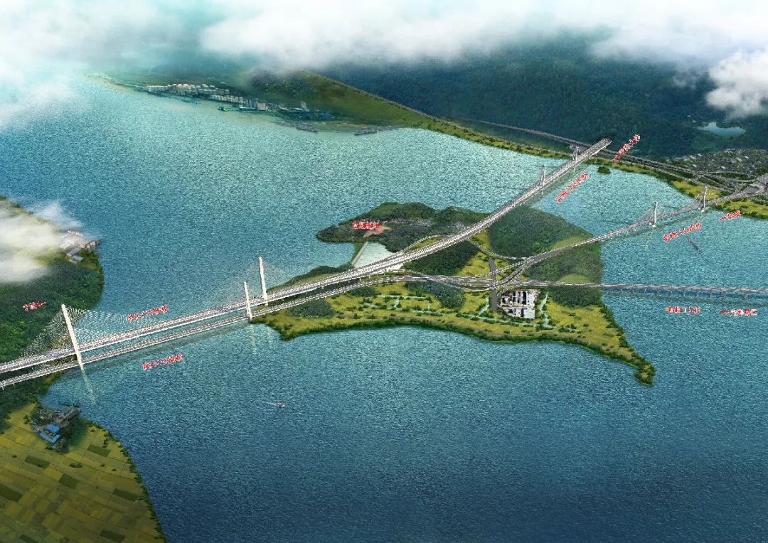 甬舟高速公路复线金塘至大沙段工程开工