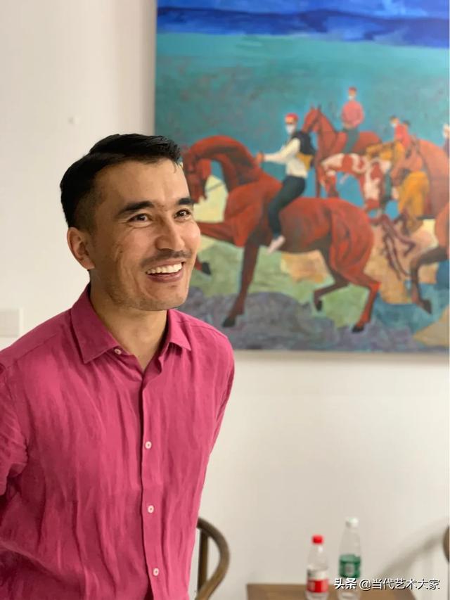 具有时代新意的个人面貌——沙依兰别克画展开幕