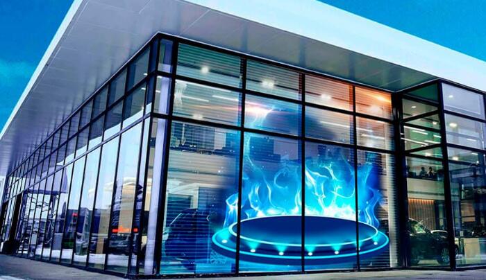 led透明屏6个方法判断好坏