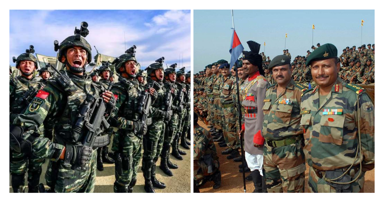 中印对峙双方的军力对比