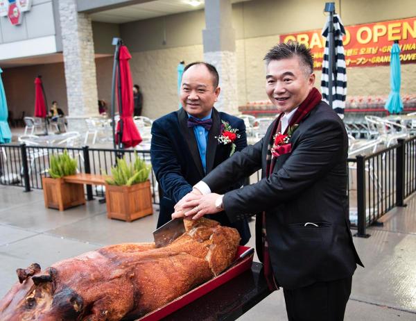 大芝加哥华侨华人庆中秋 别开生面吸引路人共庆