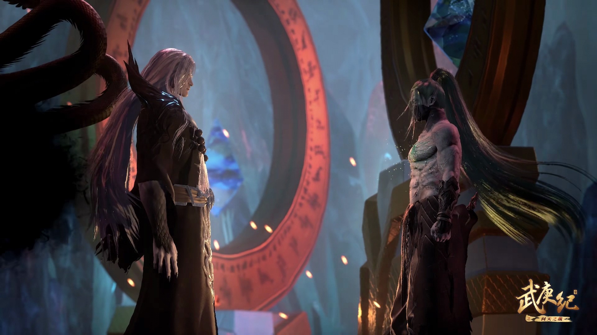 武庚纪:逆天而行挑战最强神黑龙天,胜负早已确定