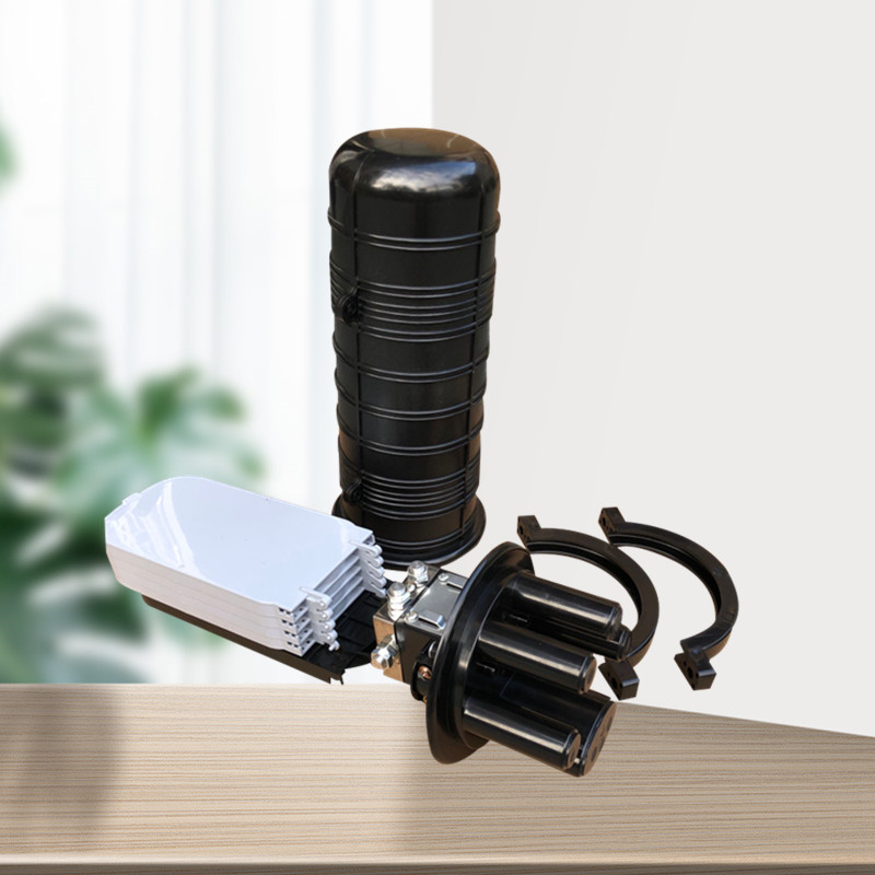 立式帽式光缆接头盒 一进三出/一进四出12芯-144芯