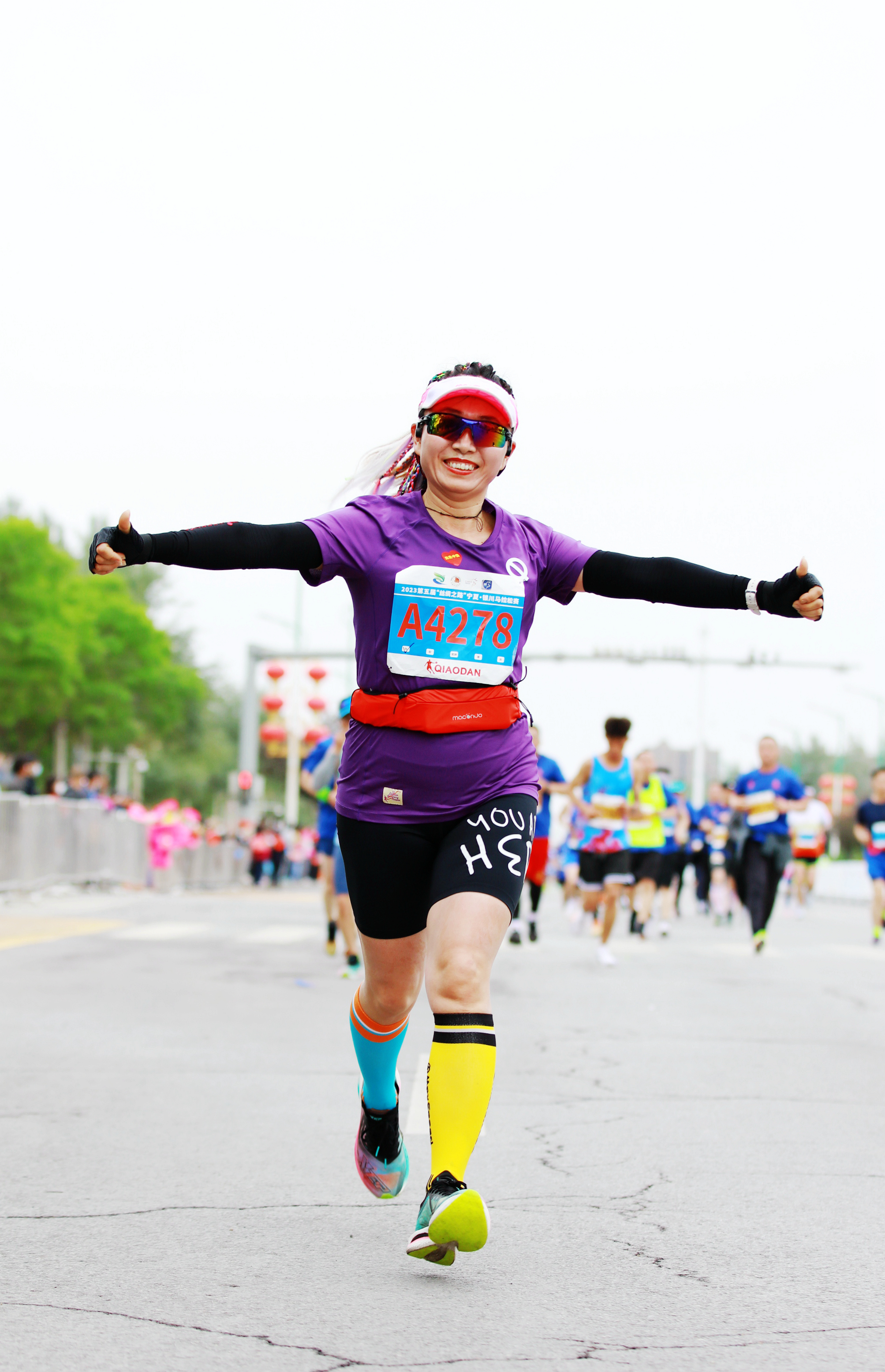 银马:那些精彩的瞬间(2023"丝绸之路"宁夏银川马拉松精选三)