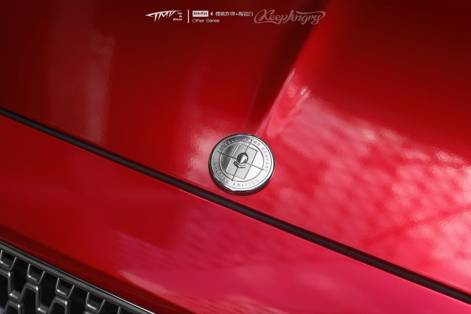 林肯tmd潮牌车膜改色膜樱桃炸弹 陶瓷白