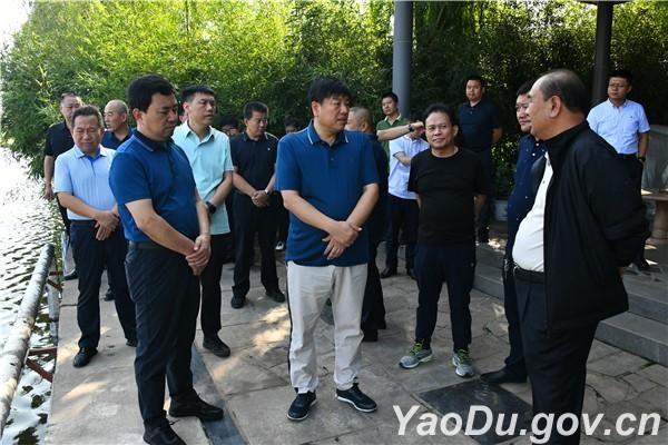 区委副书记,区长任俊杰专题调研重点工程建设及安全隐患整改情况