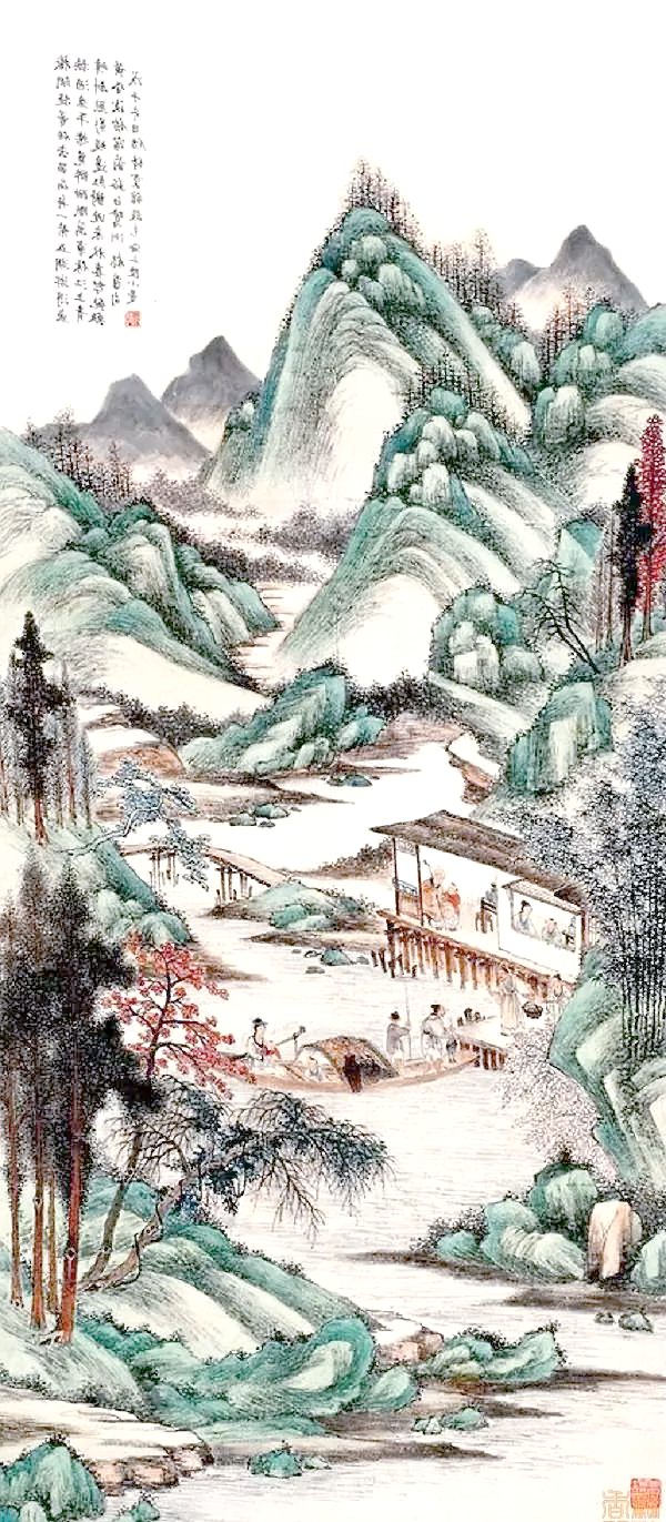 欣赏陆小曼的多幅绘画作品,感受一代才女的艺术魅力!