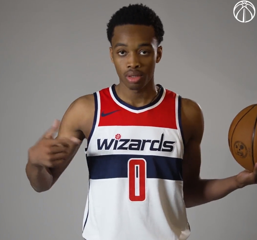 奇才0号!7号秀库利巴利选择0号球衣 队史阿里纳斯后首人