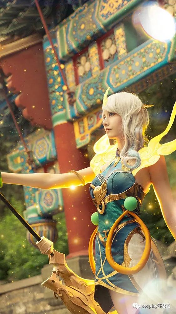 cos:英雄联盟春晖神女拉克丝cos正片@小乔木