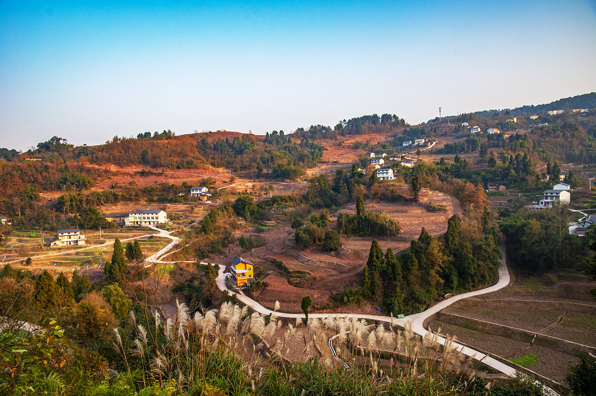 重庆綦江:冬日乡村别样美