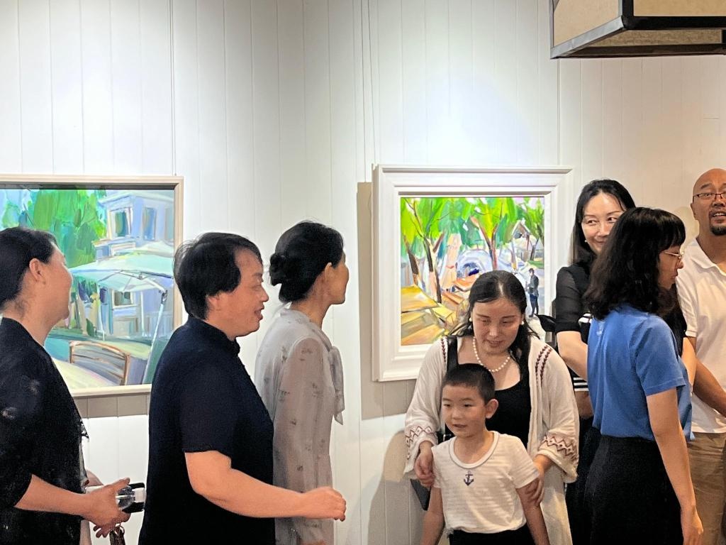 青年油画家薛寒冰主题画展《寒冰的夏天》开幕